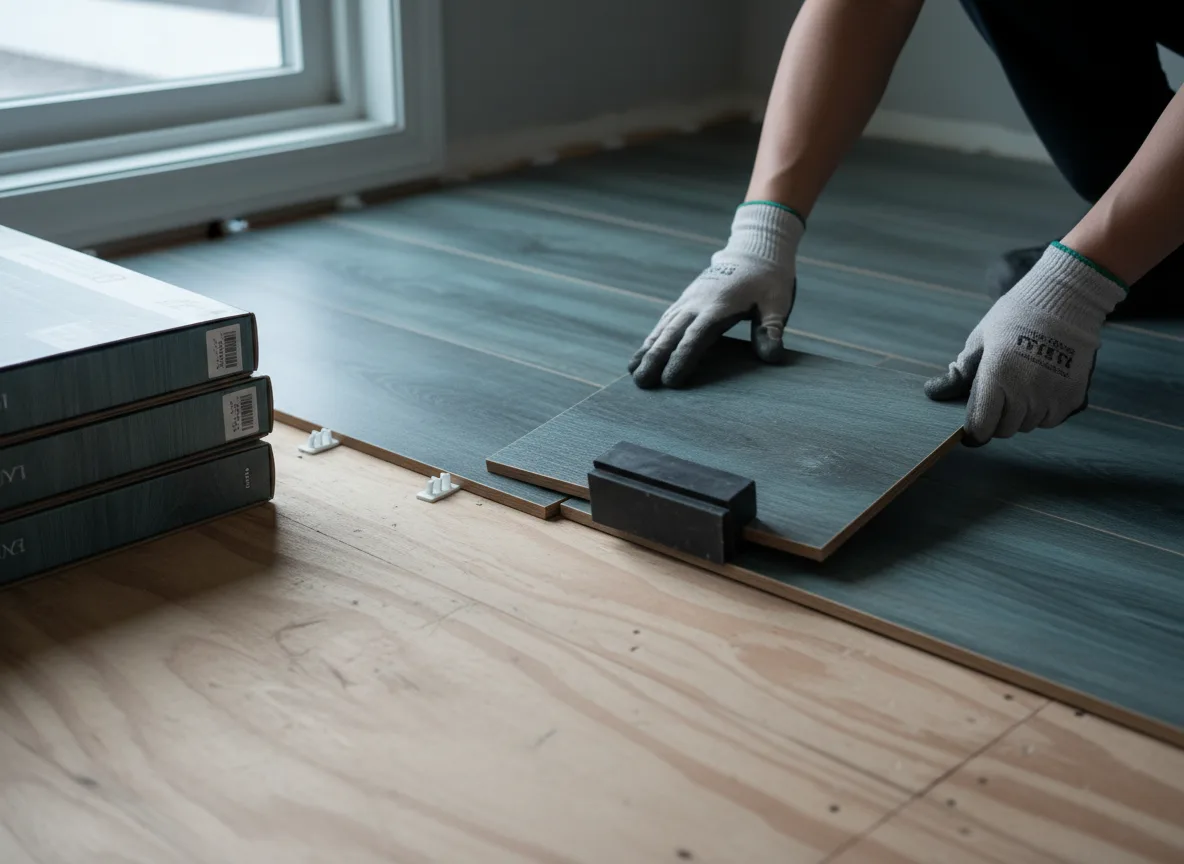 Luxury Vinyl Plank Installation company in Hallett, OK